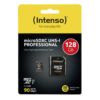 Intenso microSDXC 128GB Class 10 Professional + SD Adapter