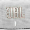 JBL Charge 5 Αδιάβροχο Ηχείο Bluetooth 40W με Διάρκεια Μπαταρίας έως 20 ώρες Λευκό (JBLCHARGE5WHT)