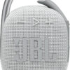 JBL Clip 4 Αδιάβροχο Ηχείο Bluetooth 5W με Διάρκεια Μπαταρίας έως 10 ώρες Λευκό (JBLCLIP4WHT)
