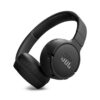 JBL Tune 670NC Ασύρματα/Ενσύρματα On Ear Ακουστικά με 70 ώρες Λειτουργίας και Quick Charge Μαύρα JBLT670NCBLK