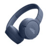 JBL Tune 670NC Ασύρματα/Ενσύρματα On Ear Ακουστικά με 70 ώρες Λειτουργίας και Quick Charge Μπλε JBLT670NCBLU