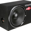 Kenwood Subwoofer Αυτοκινήτου 12" 300W RMS με Κούτα