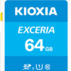 Kioxia Exceria SDXC 64GB Class 10 UHS-1