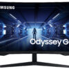 Samsung Odyssey G5 VA Curved Gaming Monitor 27" QHD 2560x1440 144Hz (LC27G55TQBUXEN)