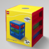 LEGO 3-Drawer Rack Red