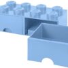 LEGO Brick Drawer 8 Light Blue