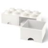LEGO Brick Drawer 8 White