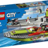 LEGO City Race Boat Transporter