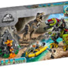 LEGO Jurassic World T. Rex vs Dino-Mech Battle