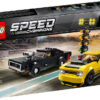 LEGO Speed Champions 2018 Dodge Challenger SRT Demon and 1970 Dodge Charger R/T