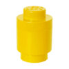 LEGO Storage Brick 1 Round Yellow