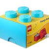 LEGO Storage Brick 4 Azur