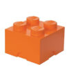 LEGO Storage Brick 4 Orange