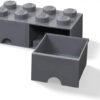LEGO Storage Brick Drawer 8 Dark Grey