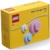 LEGO Wall Hanger Set Pink-Blue-White