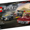LEGO 76903 Speed Champions Chevrolet Corvette C8.R Race Car and 1968 Chevrolet Corvette