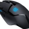 Logitech G402 Hyperion Fury Optical Backlit Black