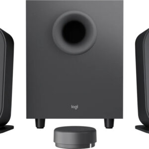 Logitech Z407 Ασύρματα Ηχεία Υπολογιστή 2.1 με Bluetooth και Ισχύ 40W σε Μαύρο Χρώμα