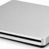 Apple USB SuperDrive MD564ZM/A Εξωτερικός Οδηγός Εγγραφής/Ανάγνωσης DVD/CD για Laptop / Desktop Ασημί