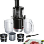 Bosch MESM731M Αποχυμωτής Αργής Σύνθλιψης 150W Inox Μαύρος