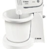 Bosch Μίξερ με Πλαστικό Κάδο 1.5lt Λευκό 450W MFQ36460