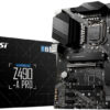 MSI Z490 A Pro Motherboard ATX with Intel 1200 Socket