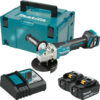 Makita DGA519RTJ Cordless Angle Grinder 18V