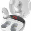 Baseus WM01 Plus In-ear Bluetooth Handsfree Ακουστικά με Θήκη Φόρτισης Λευκά