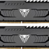 Patriot Viper Steel 16GB DDR4 RAM με 2 Modules (2x8GB) και Ταχύτητα 3200 για Desktop PVS416G320C6K
