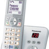 Panasonic KX-TG6821 Ασύρματο Τηλέφωνο με Aνοιχτή Aκρόαση Ασημί