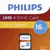 Philips SDHC Card 16GB Class 10 UHS-I U1