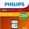 Philips SDXC Card 256GB Class 10 UHS-I U3 V30 A1