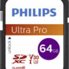 Philips SDXC Card 64GB Class 10 UHS-I U3 V30 A1