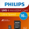 Philips microSDHC 16GB Class 10 + SD Adapter