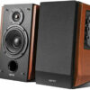 Edifier Αυτοενισχυόμενα Ηχεία 2 Δρόμων με Bluetooth R1700BT 66W (Ζεύγος) Καφέ