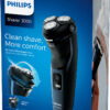 Philips Shaver 3000 S3134/51 Ξυριστική Μηχανή Προσώπου Επαναφορτιζόμενη