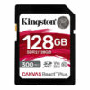 Kingston Canvas React Plus SDXC 128GB Class 10 U3 V90 UHS-II SDR2/128GB