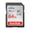 Sandisk Ultra SDXC 64GB Class 10 U1 UHS-I SDSDUNB-064G-GN6IN