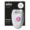 Braun Silk Epil 1 Αποτριχωτική Μηχανή Epilator για το Σώμα SE1-000