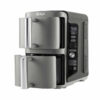 Ninja SL400EU Double Stack XL Air Fryer με Διπλό Αποσπώμενο Κάδο 9.5lt Γκρι