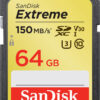 Sandisk Extreme SDXC 64GB U3 V30 (150MB/s)