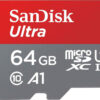 Sandisk Ultra microSDXC 64GB Class 10 U1 + Adapter