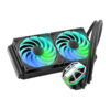 Sapphire NITRO+ S240-A AIO Υδρόψυξη Επεξεργαστή Διπλού Ανεμιστήρα 120mm για Socket AM4/1700/1200/115x με ARGB Φωτισμό