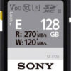 Sony SDXC E series 128GB UHS-II Class 10 U3 V60