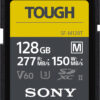 Sony SDXC M Tough series 128GB UHS-II Class 10 U3 V60