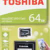 Toshiba M203 microSDXC 64GB Class 10 + SD Adapter