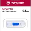 Transcend JetFlash 790 64GB USB 3.1 White