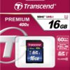 Transcend Premium 400x SDHC 16GB Class 10