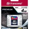 Transcend SDHC 4GB Class 10