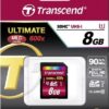 Transcend Ultimate 600x SDHC 8GB Class10